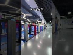 स्लिम स्पीड गेट एक्सेस कंट्रोल टर्नस्टाइल कार्यालय भवनों के लिए दर्शनीय स्थल चुंबकीय टर्नस्टाइल