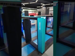 आरआईएफडी एक्सेस कंट्रोल सिस्टम के साथ स्वचालित फास्ट स्पीड गेट स्विंग बैरियर टर्नस्टाइल