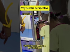 स्कूल की व्यस्त सुबह के लिए बच्चों के अनुकूल टर्नस्टाइल