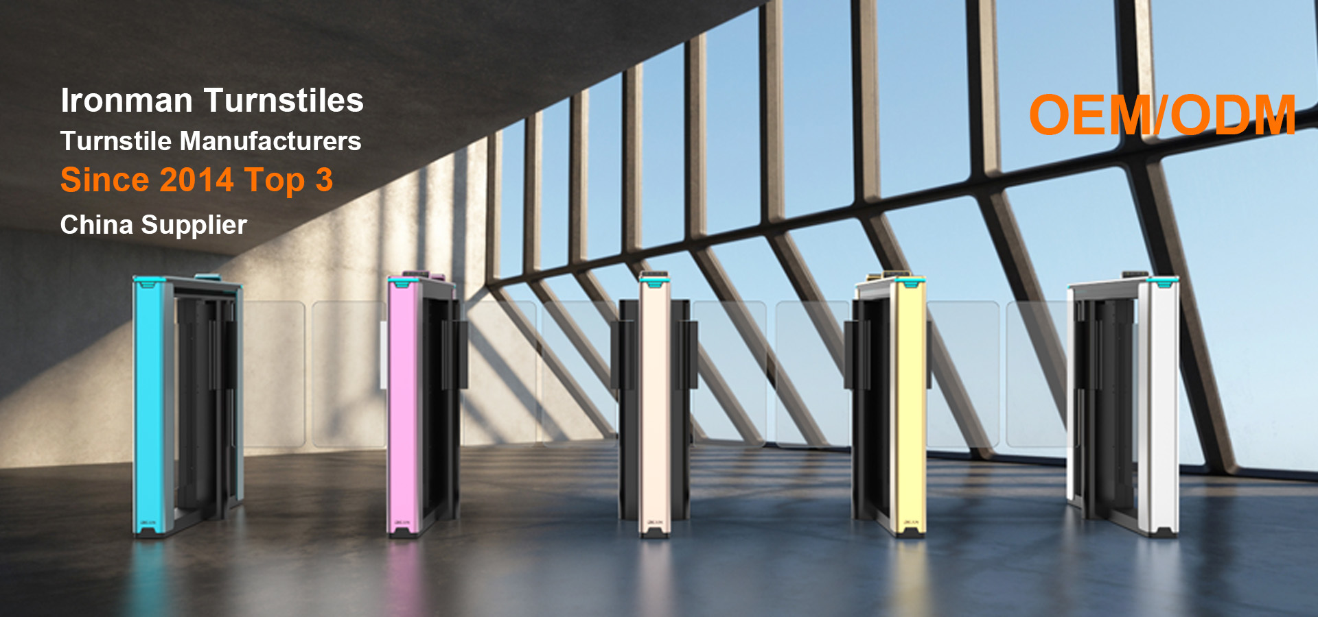 गुणवत्ता फ्लैप बैरियर टर्नस्टाइल कारखाना