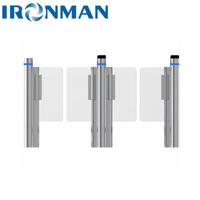गुणवत्ता  Speed Gate Turnstile with 10mm Acrylic, Swing Turnstile For Hospitals / Hotels कारखाना